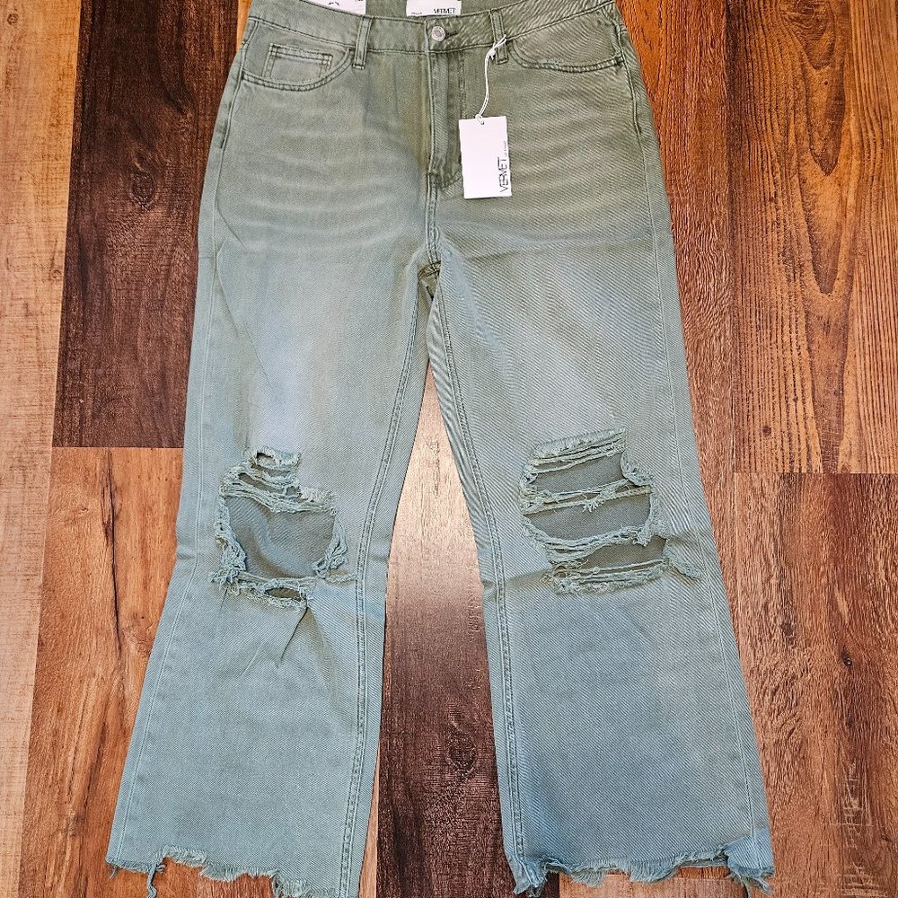 Vervet 90S Vintage Crop Flare Jeans Size 29